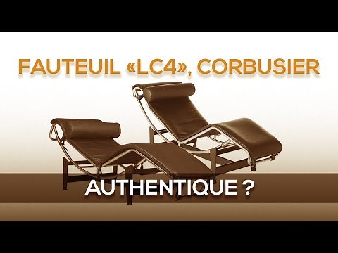 Comment reconnaître une chaise longue LC4 du Corbusier authentique ?