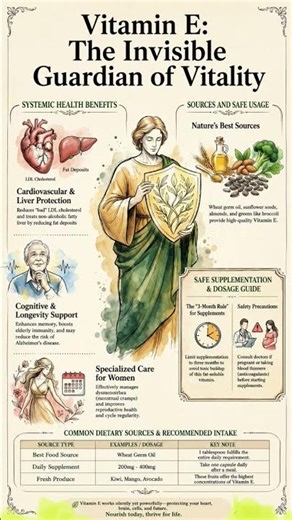 Vitamin E Benefits Explained |# Heart, Brain & Skin Health Naturally