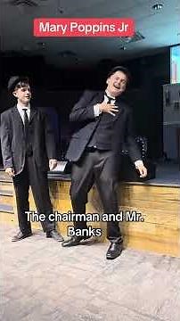 Mary Poppins Jr Mr Banks and the Chairman #marypoppinsjr #theater #marypoppins #theaterkids