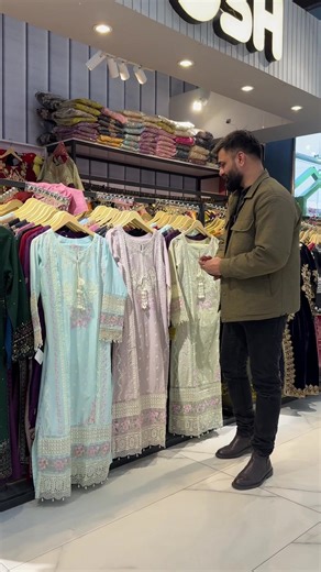 Premium cotton long length 3pc Eid Collection in just 8000 at#gullposh #boutique #mallofphalia #phalia #foryou