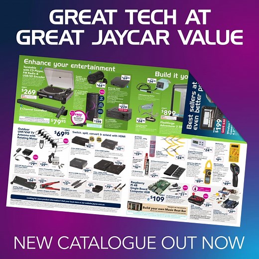 3.5K views · 11 shares | Great Tech at Great Jaycar Value New Catalogue Out Now jaycar.com.au/latest-catalogues | Jaycar Electronics | Facebook