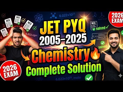Rajasthan JET Chemistry PYQ 2005–2025 | Some Basic Concepts of Chemistry | Complete Solutions 2026