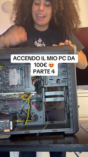 Assemblare un PC da 100€: accensione e installazione