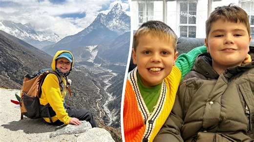 Boy, 10, climbing Europe's tallest peaks to raise money for critically ill BFF