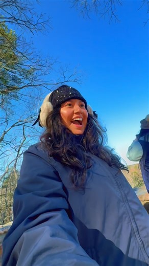 The trees are not as colorful this time around but it was still so nice 🌬️🍁🪾 | Lorena Garcia