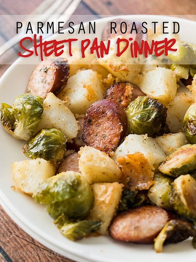 Parmesan Roasted Sheet Pan Dinner