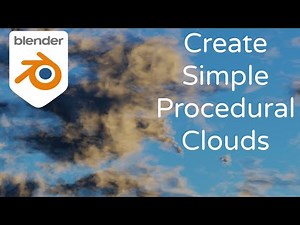 Simple Procedural Clouds in Blender