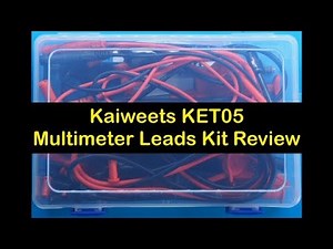 Kaiweets KET05 Multimeter Leads Kit Review - #143