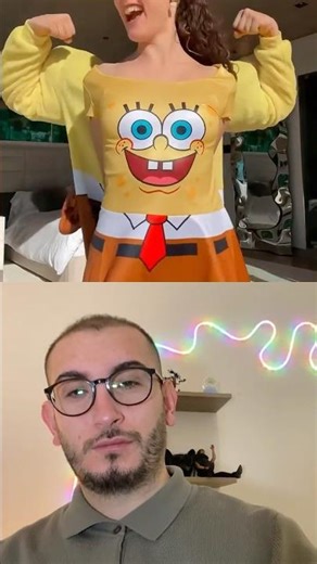 Viral SpongeBob Dance & Best Couple💞#dance #couple #viral #spongebob #comics