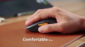 ProtoArc Compact Wireless Mechanical Keyboard Mouse, KM201 2.4GHz Small Mechanical Keyboard Mouse Combo for Office, Red Switches, Low Profile Keys, Rechargeable, for Desktop, PC, Laptop, Windows OS