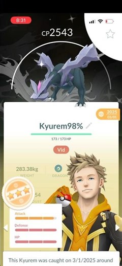My Pokémon go account ￼