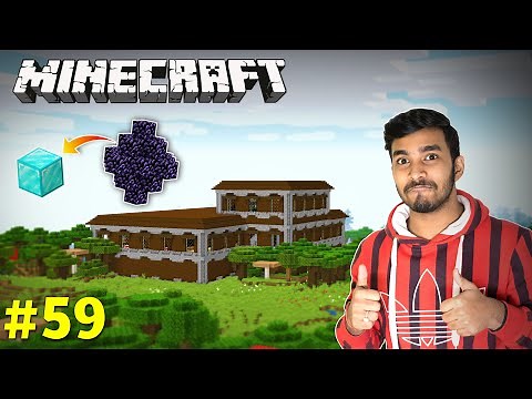 I FOUND A DIAMOND BLOCK IN WOODLAND MANSION | MINECRAFT GAMEPLAY #59