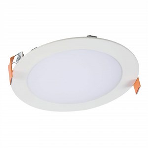 HALO HLB 6 in. Selectable White Round New Construction/Remodel Canless Recessed Integrated LED Downlight Kit HLB6099FSE010MWR - The Home Depot