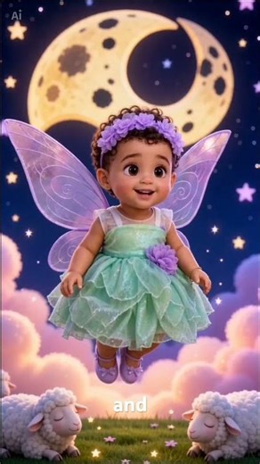 ✨ Baby Fairy Singing in the Sky 🌙 | Magical Fairy Dreams Song ✨