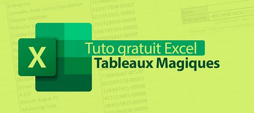 TUTO Gratuit : Les tableaux de données :