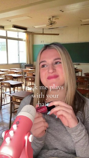 pick me is back and better than ever #asmr #asmrvideo #asmrroleplay #asmrhairplay #foryoupage
