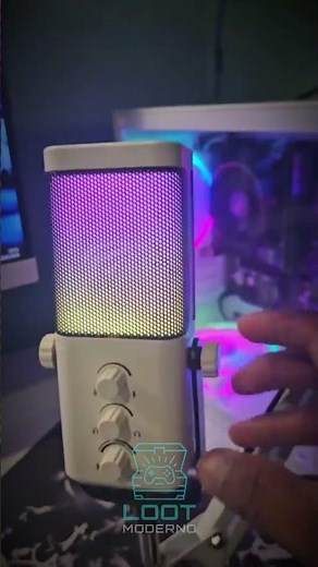 Microfone USB simples que melhora MUITO o áudio no PC