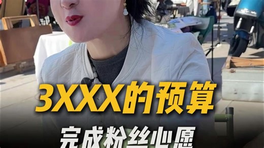 3XXX的预算完成粉丝心愿，你们觉得怎么样呢?