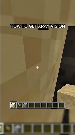 How to get Xray Vision in Minecraft #minecraft #tutorial #minecraftshorts #fyp #foryou #fypシ゚viral