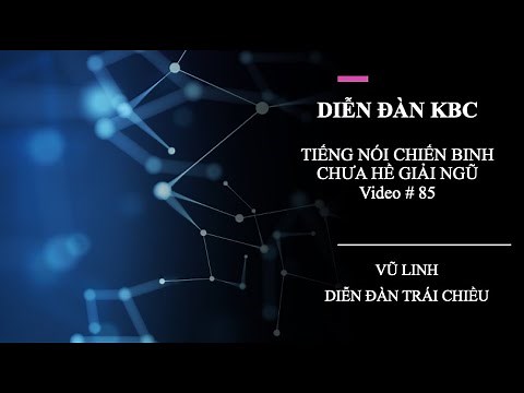VŨ LINH DIỄN ĐÀN TRÁI CHIỀU