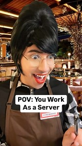 13K views · 3.8K reactions | You work as server. #server #serverlife #restaurant #comedy #customerservice #restaurantlife #reels #comedyvideos #foryou | Izzy Insane | Facebook