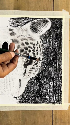 How to Make a Dark Background in Drawing | Best Tool for Dark Background | Easy Art Tutorial #Shorts