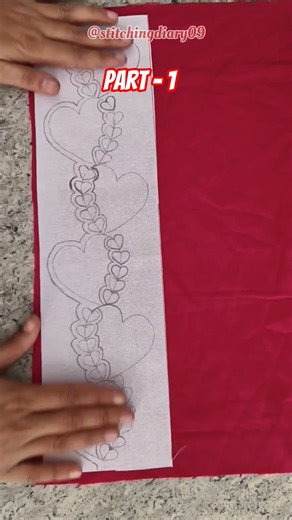 🔥How to make Pattern For Cutwork Sleeve Design in trending #ytshorts #ytviral #diy #fashion #cutwork