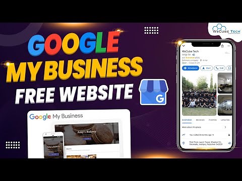 Google My Business Website (Free) - Complete Tutorial