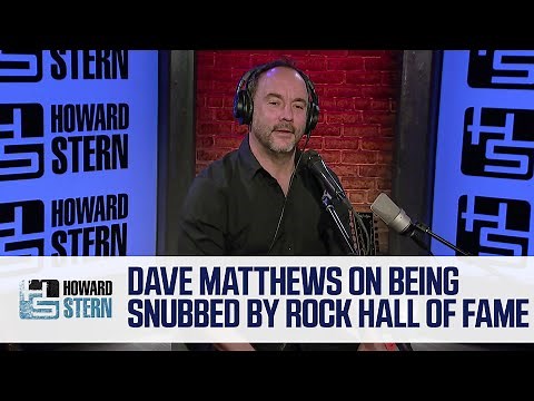 Dave Matthews on His Rock & Roll Hall of Fame Snub