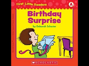 First Little Readers - Level A Book 4 - Birthday Surprise | Help Kids Learn To Read In English