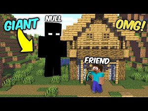 😱I Became A Null To Troll My Best Friend In Minecraft || #2