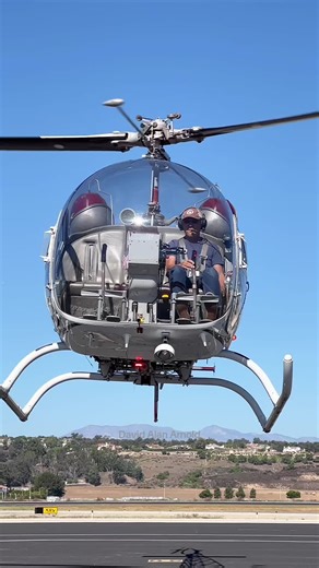 Museum Quality Bell 47 Helicopter Showcase