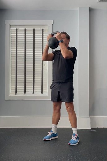 Two Hand Kettlebell Clean