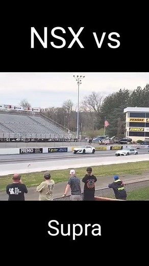 NEW NSX vs NEW Supra! Race!