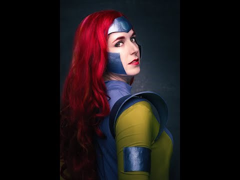 Jean Grey (or Gambit) Cosplay Face Mask Tutorial by Fancy Jen Cosplay