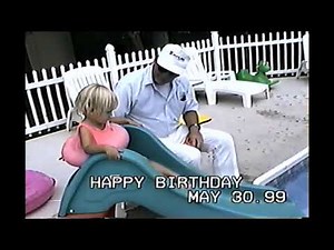 1999-05-30 - Kensley & Shelby's Family Birthday Pool Party - Swimming
