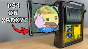This Custom Xbox 360 plays PS4 GAMES??? 🤯 | Jacob R