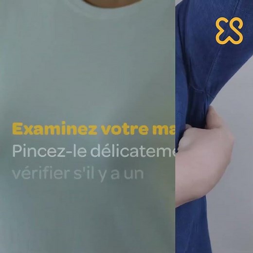 Dépistage cancer du sein : l'auto-palpation des seins