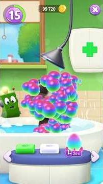 Tom Wakes Up and Eats Breakfast | Cute Talking Tom Morning #funny #funnyshorts #viral #cat #shorts