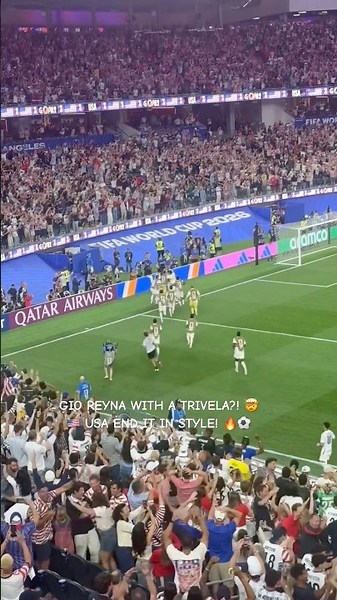 Gio Reyna Trivela Goal vs Paraguay | USA vs Paraguay Highlights | FIFA World Cup 2026#football #usa