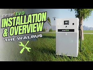 BatteryEvo Walrus Installation Guide | No Permit Required - The Walrus 13 kWh Home Battery Backup