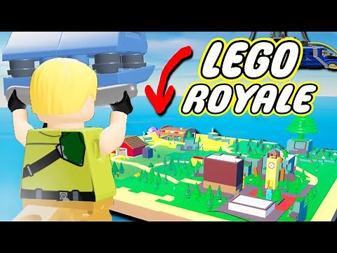 I Made a LEGO Battle Royale Map in Creative