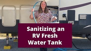 Follow this tutorial to sanitize your RV fresh water tank and make sure the water coming out of your RV faucets is really fresh! | Travels with Ted Blog | Facebook