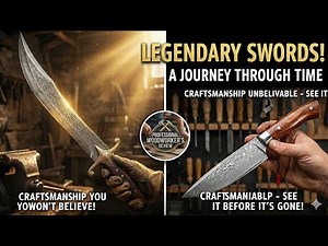 Ancient & Modern Swords Collection | Handcrafted Blades, Engraved Steel & Wooden Handles