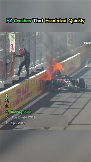 F2 Crashes That Escalated Quickly