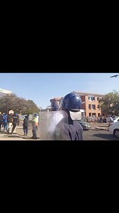 51K views · 217 reactions | The police dispersing protesters at parliament buildings. They were to protest against the Constitutional Amendment Bill which will be brought before parliament by the Minister for State President Kabo Morwaeng for its third reading today. | Yarona FM News | Facebook