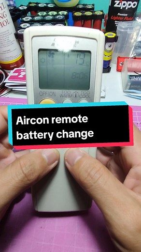 How to change batteries for Mitsubishi Aircon remote #mrhowto #howto #mitsubishi #misubishielectric #starmex #airconremote