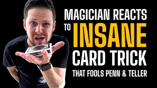 MAGICIAN REACTS to Insane Card Trick that FOOLED Penn _ Teller - FOOL US (Episode 1)