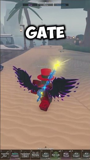 how to get to veil of the forsaken location in fisch roblox