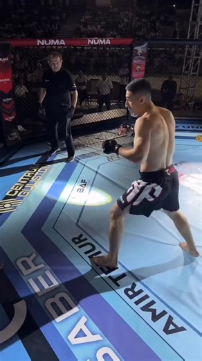 9.7K views · 44 reactions | BOOM! LIGHTS OUT!  The most brutal knockout I've ever seen in this ring! Check out the timing and angle. Perfect. ​#KOOfTheNight #PunchPower #Knockout #FightHighlights | Budo Techniques | Facebook